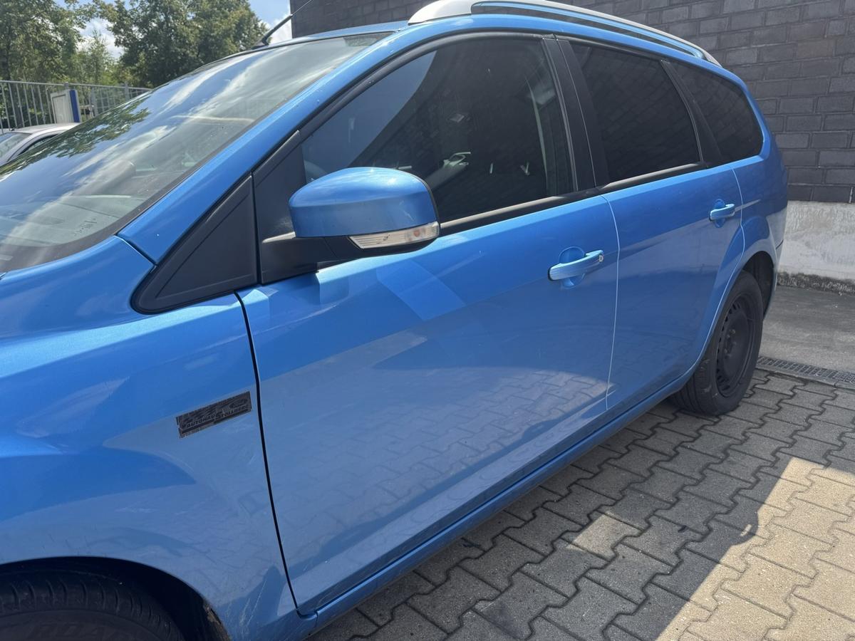 Ford Focus 2 original T&uuml;r vorn links Vision Blau 5-T&uuml;rer Facelift Bj.2008